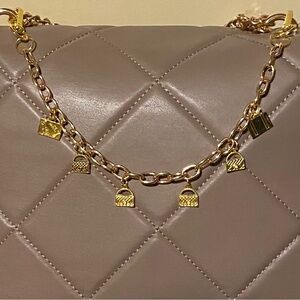 Elegant Gold Purse Charm